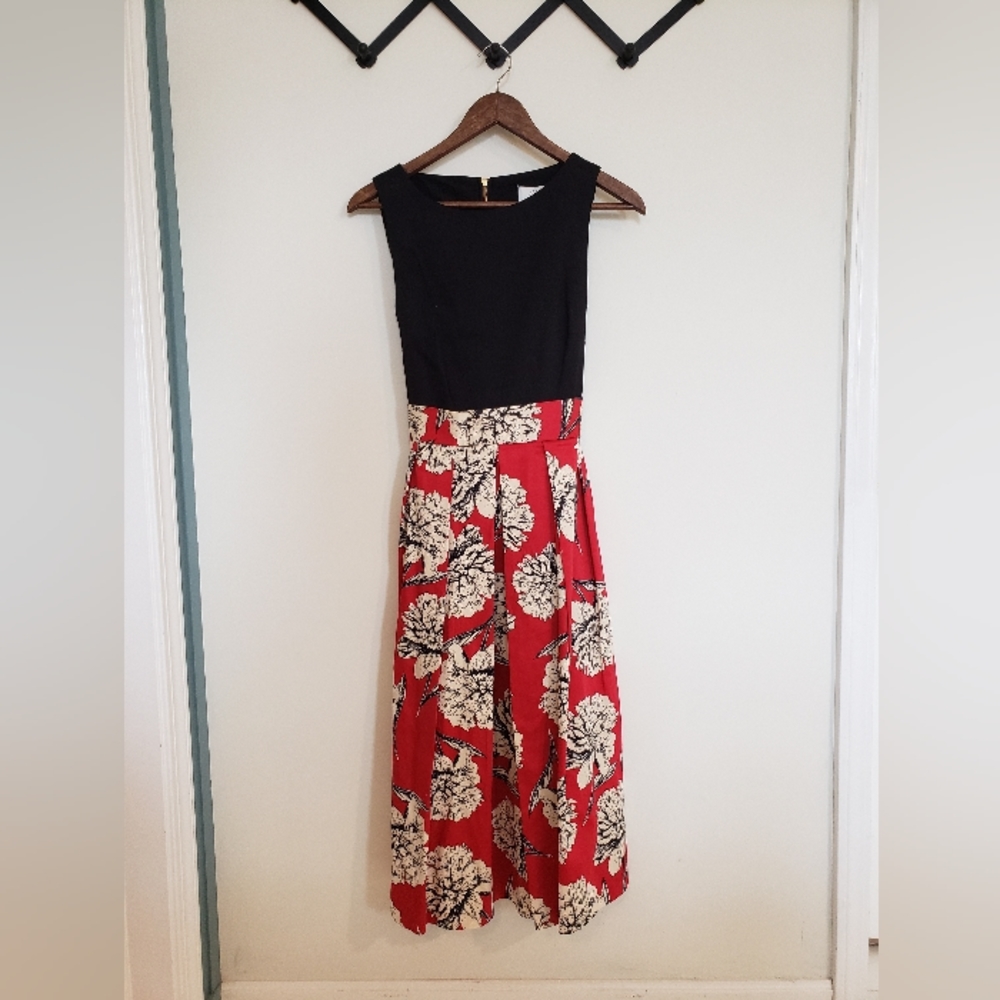 Brand new, floral, a-line dress